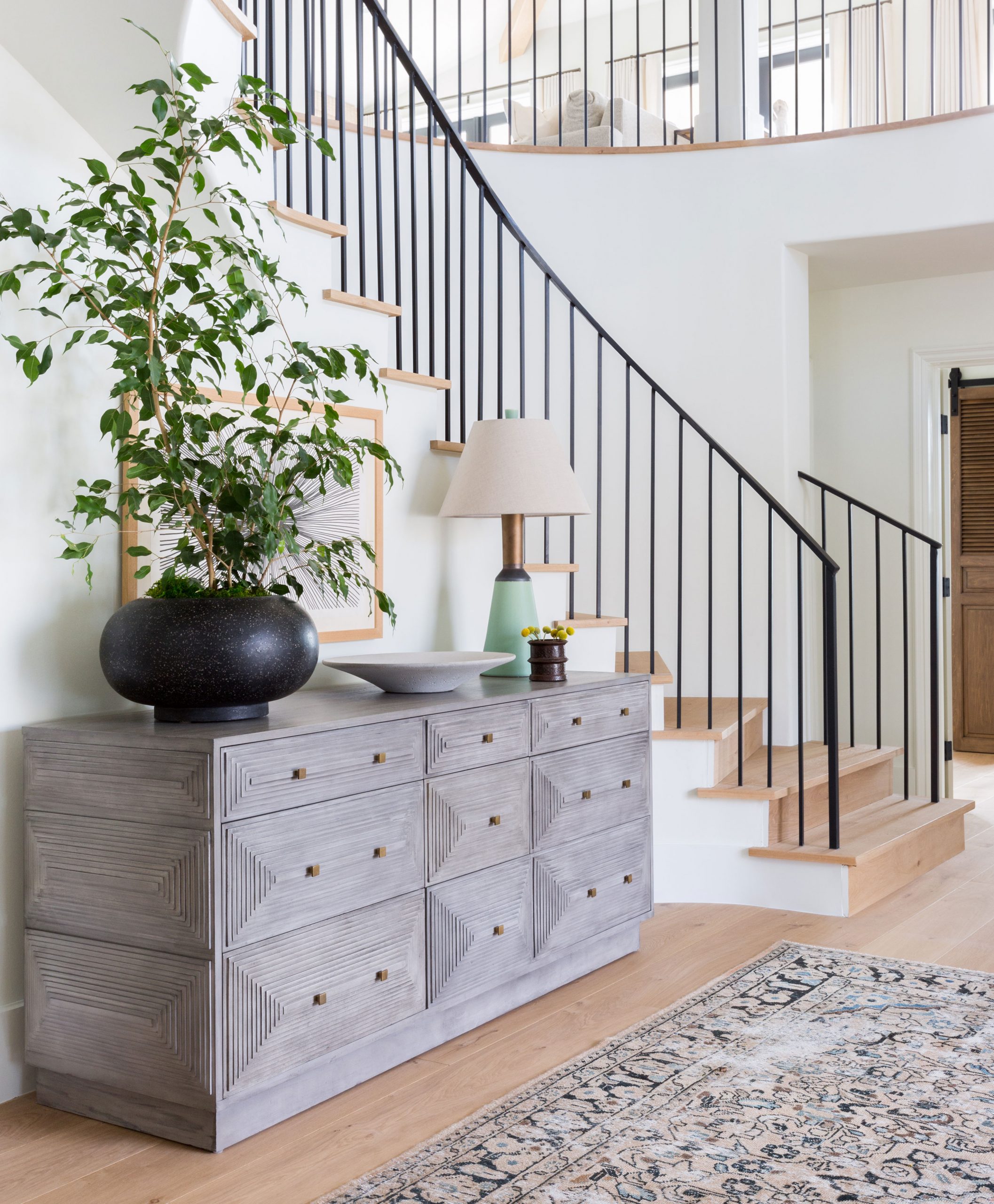 Entryway designed by Kate Lester Interiors